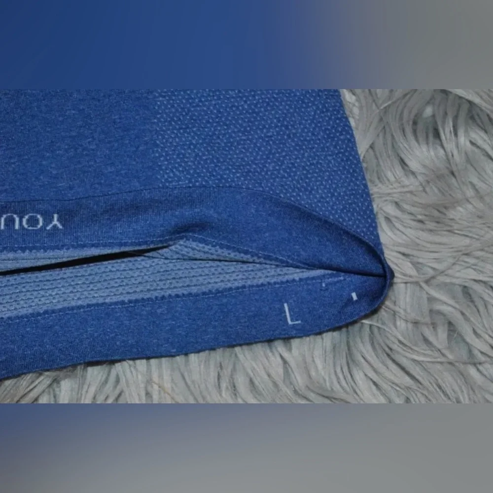 LULULEMON Vent Tech Mens Blue Long Sleeve Athletic L